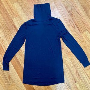Universal Standard Turtleneck Long Sleeve, Navy, Size S (14-16), NWT